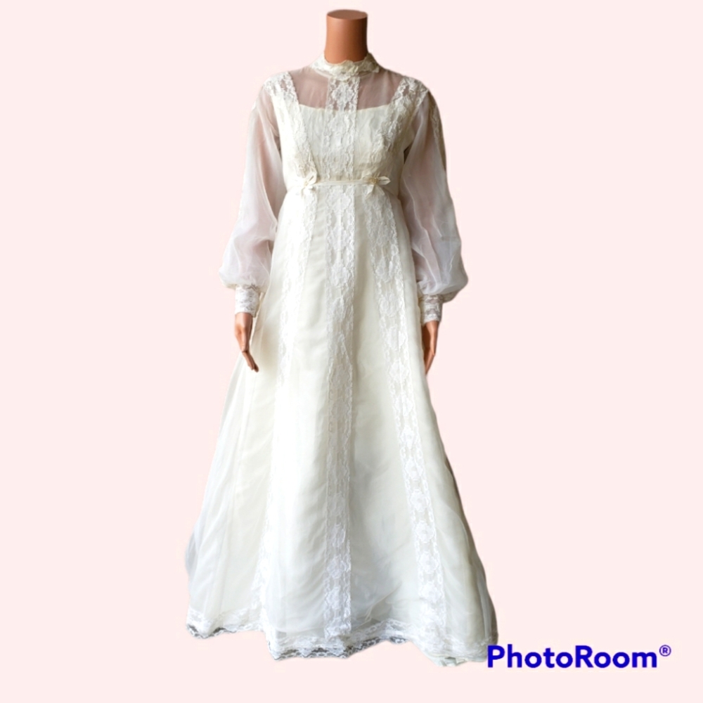 1960's/1970's Wedding Dress